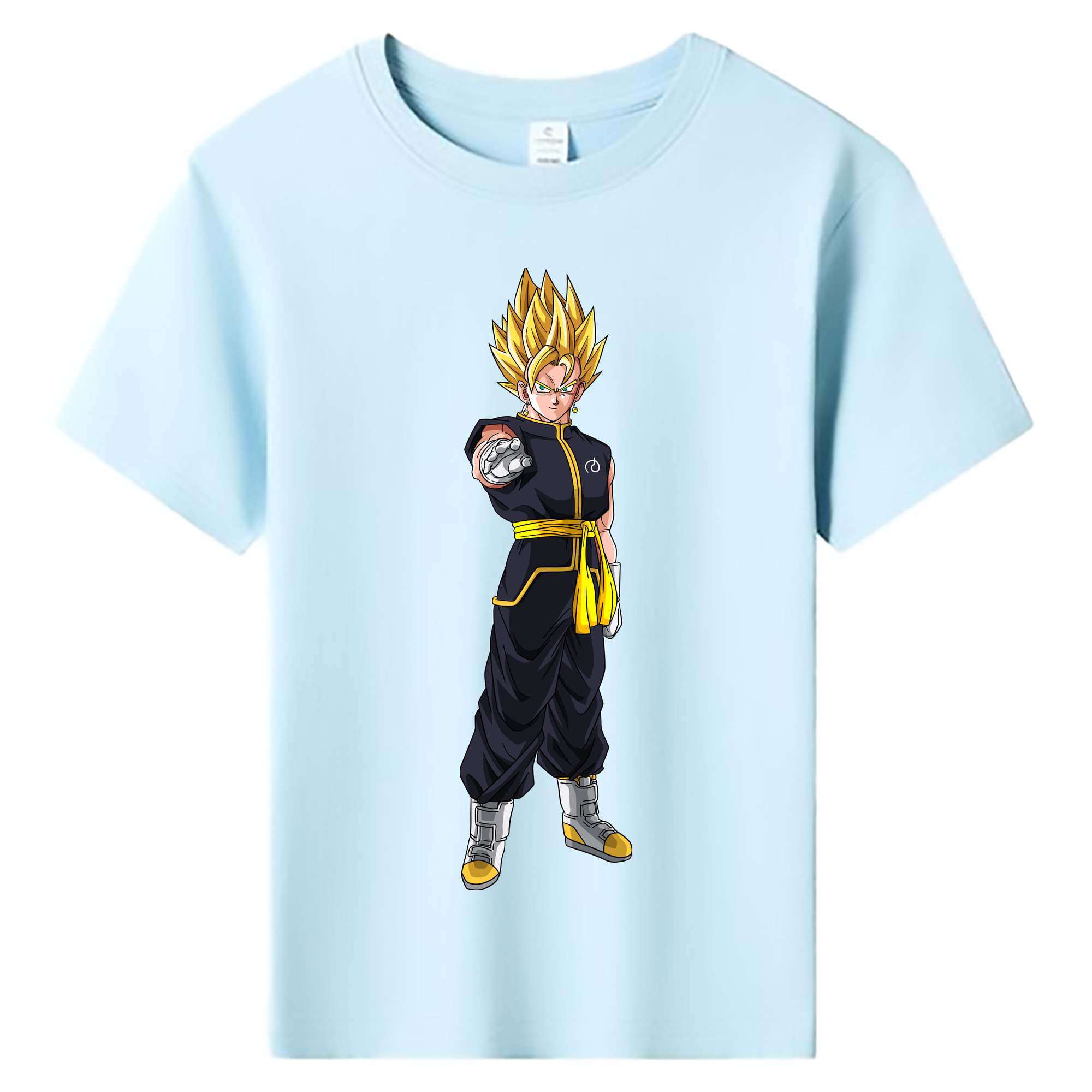 （画像用） ドラゴンボール ベジット DRAGON BALL Vegetto 綿100％キッズTシャツ（フロントプリント）